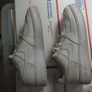 Nike Airforce 1 White Sneakers - Women Size 8❗Last Chance To Buy‼️